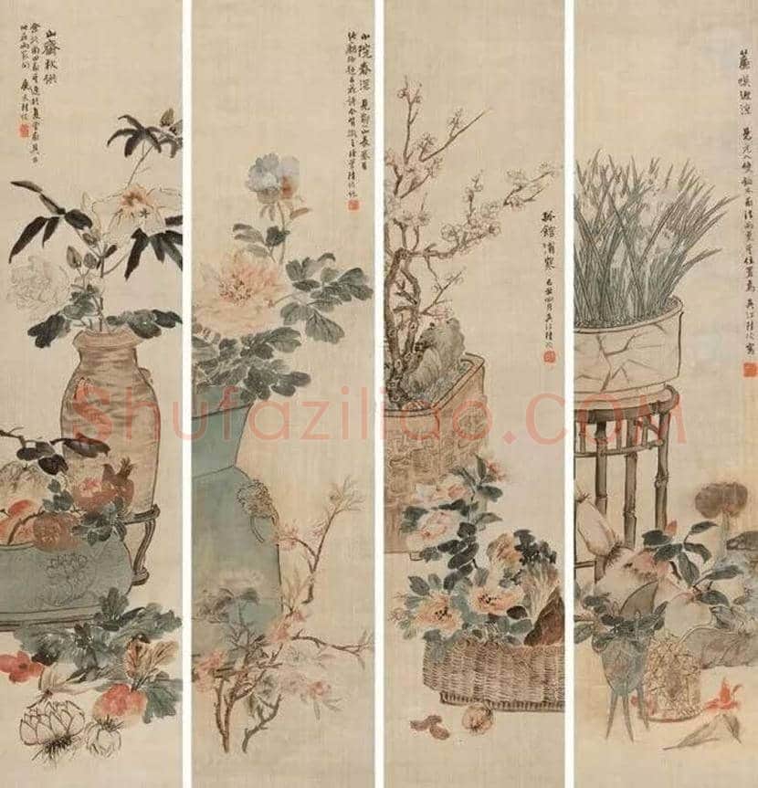 陆恢花鸟画作品欣赏 | 书画讲解