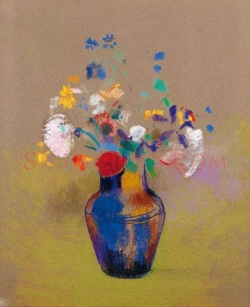 奥蒂诺·雷东的花卉作品欣赏 | 书画百科