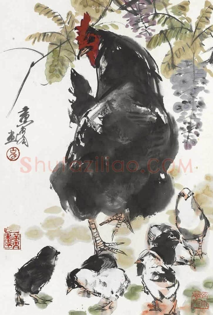 黄胄笔下的小动物,栩栩如生 | 书画常识