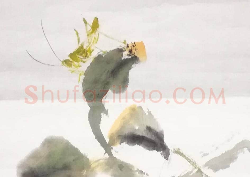 何水法国画作品《花卉》 | 国画鉴赏