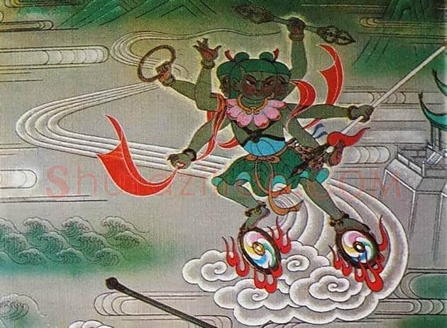 张仃焦墨山水画《霜林听涛》 | 国画作品