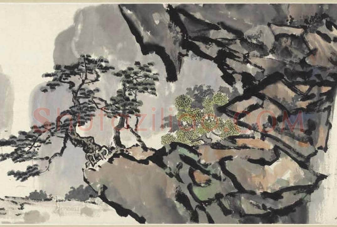 徐悲鸿手卷《春山驴背图》欣赏 | 书画百科