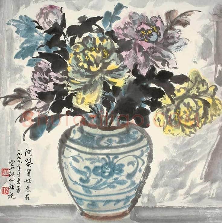 张仃水墨画作品欣赏 | 书画科普