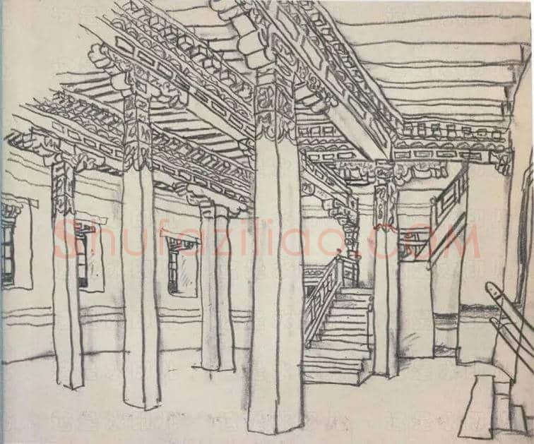 陈丹青的西藏速写欣赏 | 书画学堂