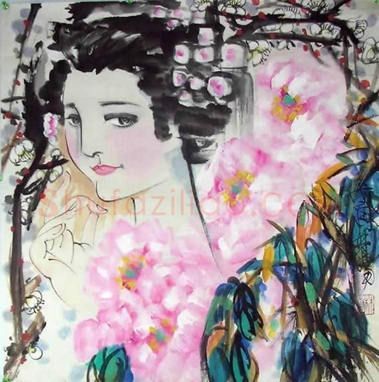 林墉精品水墨人物作品欣赏 | 书画讲解