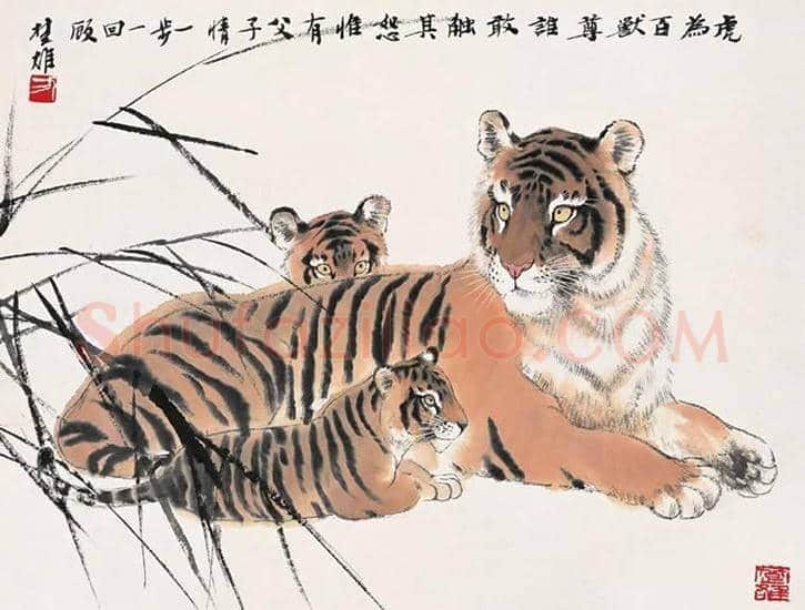 方楚雄工笔动物欣赏,很有乡土气息 | 书画资料