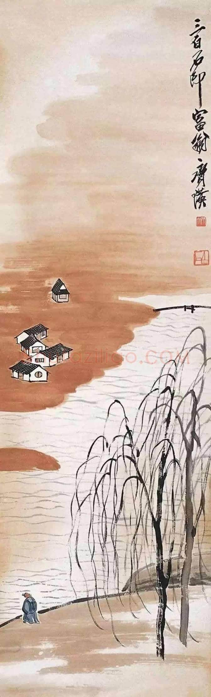齐白石山水画:一笔一画皆真意 | 书画文摘