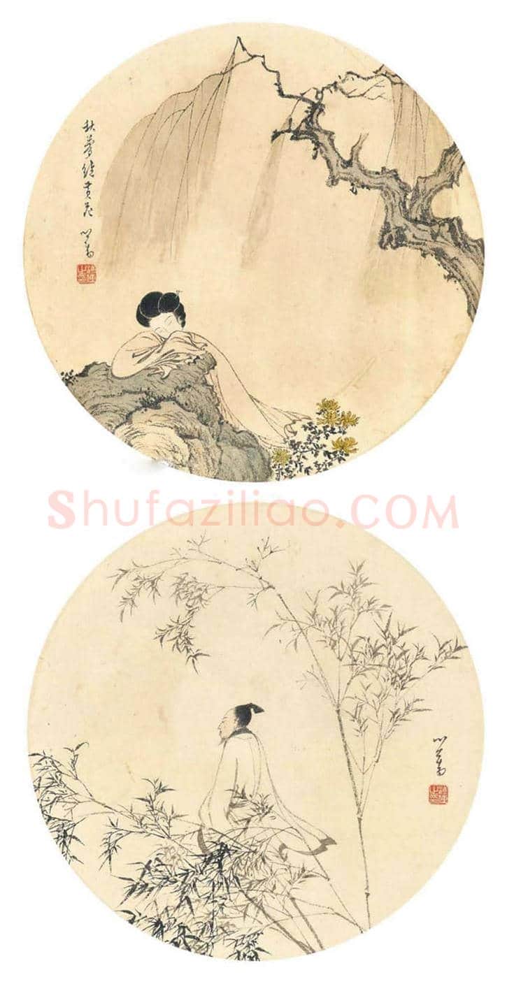 溥儒人物画欣赏【50幅高清大图】 | 书画知识