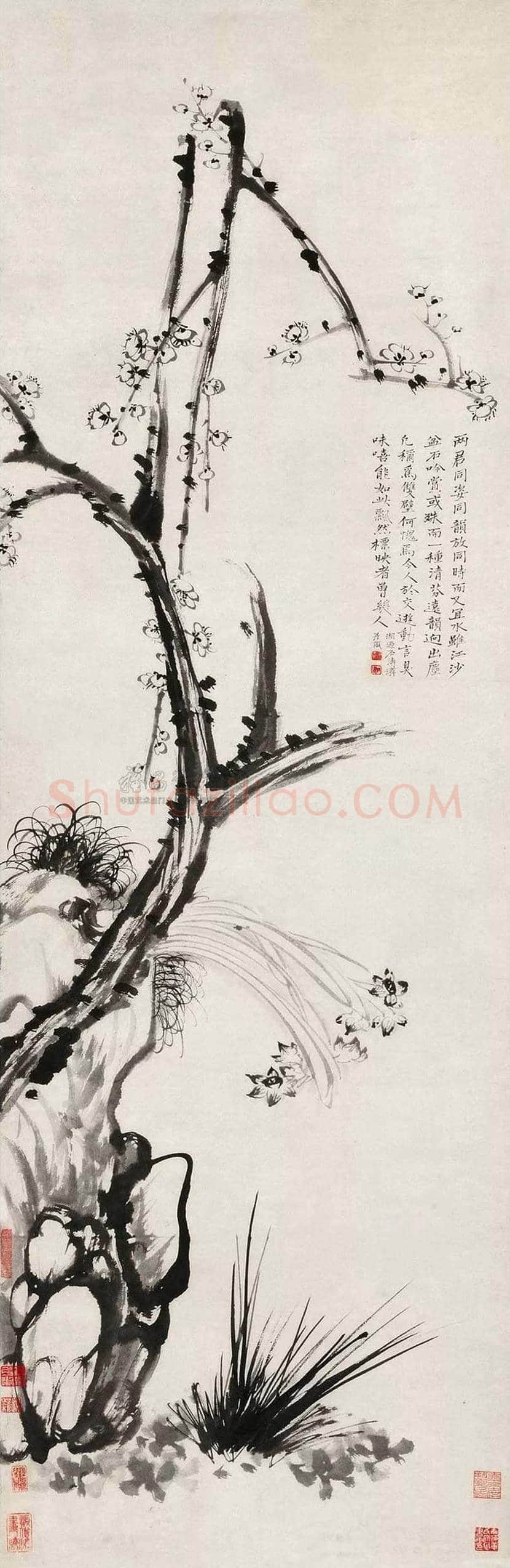 石涛花鸟画价格及欣赏 | 书画常识