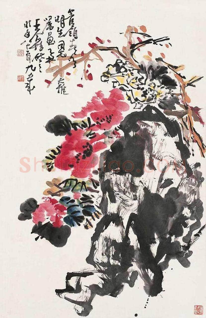王个簃花鸟画作品欣赏 | 书画文摘