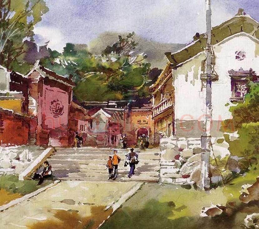 李剑晨水彩画作品欣赏 | 书画科普