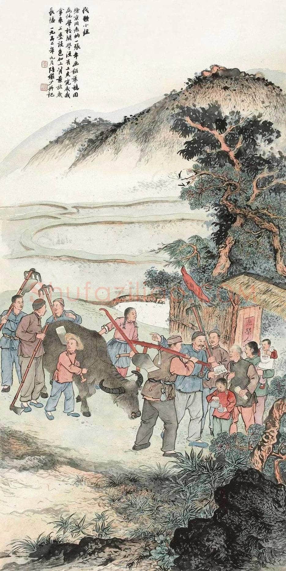 陆俨少人物画拍卖价格 | 书画百科