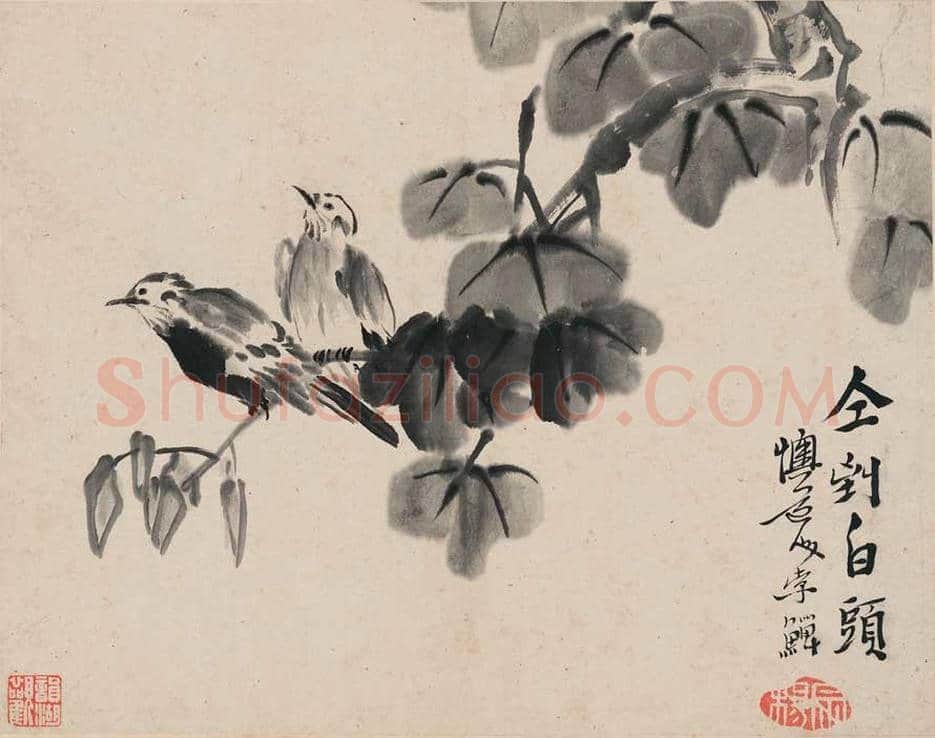 李鱓花鸟册页欣赏 | 书画讲解