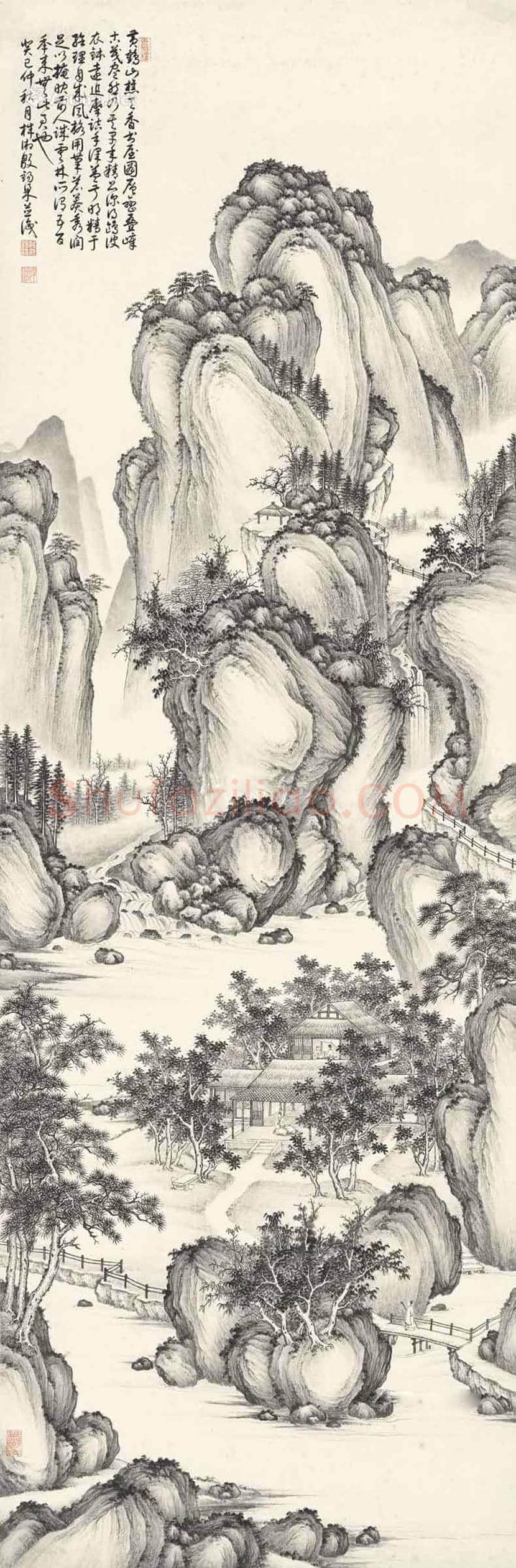 殷梓湘作品欣赏 | 书画科普
