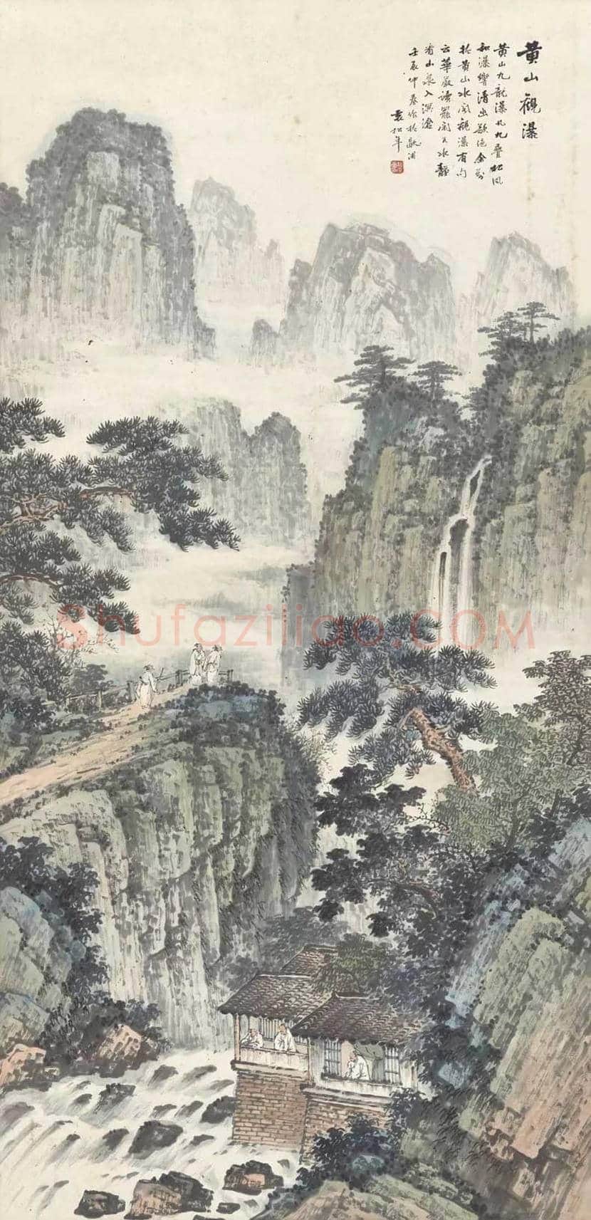 袁松年山水画作品欣赏 | 书画讲解