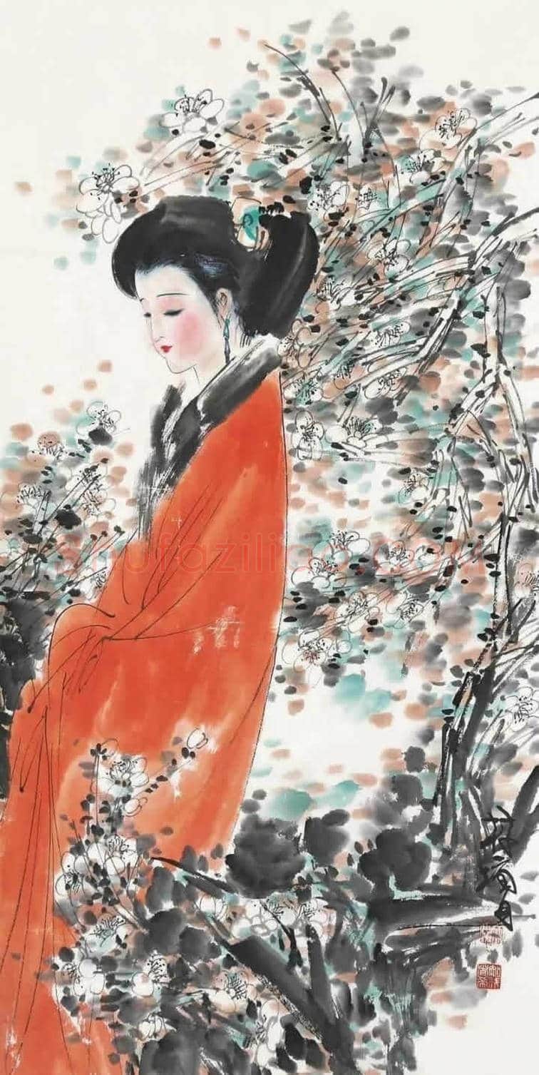 林墉精品水墨人物作品欣赏 | 书画讲解