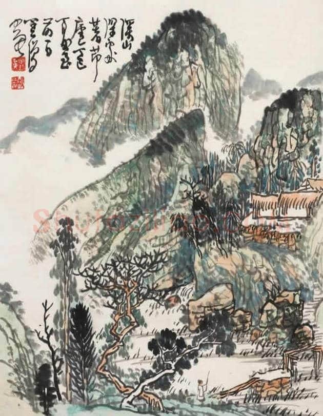 绘画奇人黄秋园作品欣赏(100幅) | 书画百科