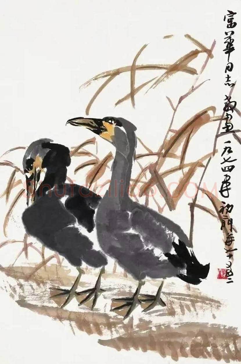 来楚生作品欣赏 | 书画资料