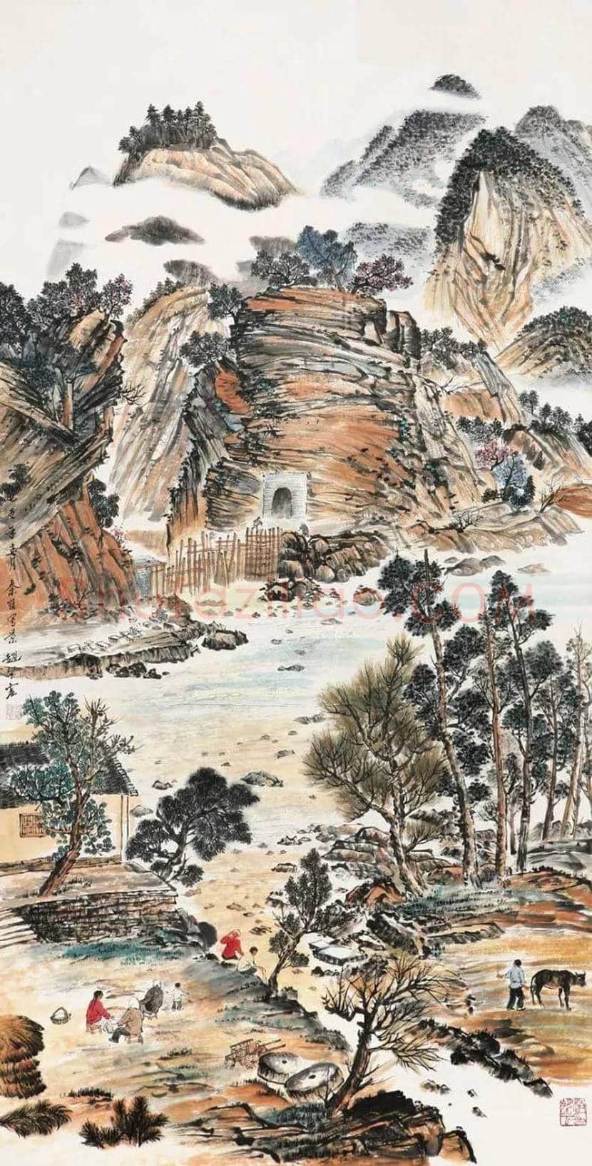 赵望云国画作品欣赏 | 书画常识