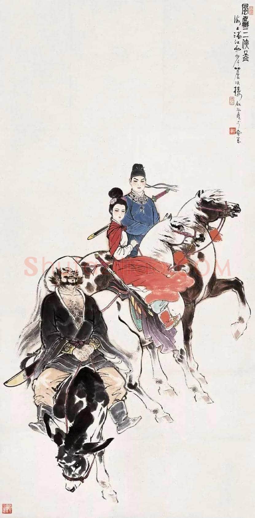 顾炳鑫作品欣赏 | 书画资料