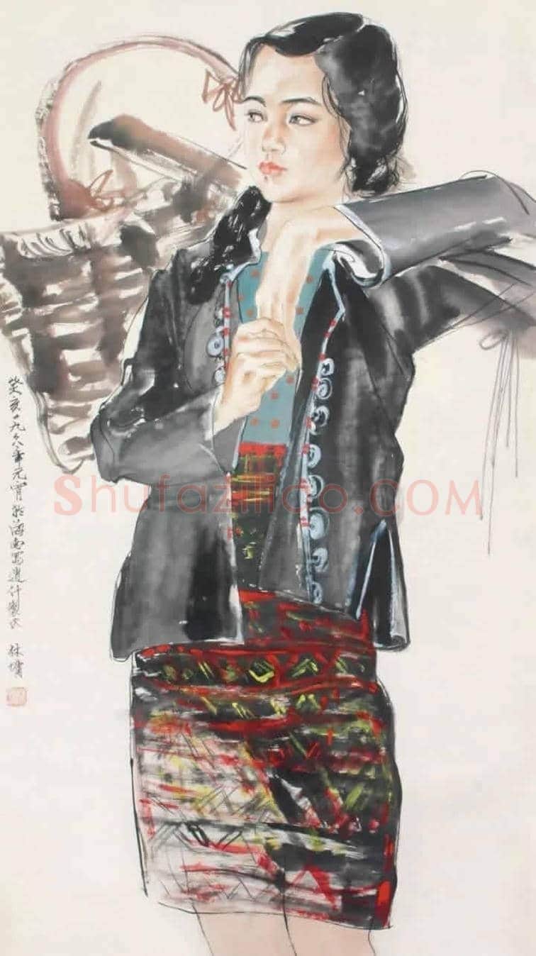 林墉精品水墨人物作品欣赏 | 书画讲解