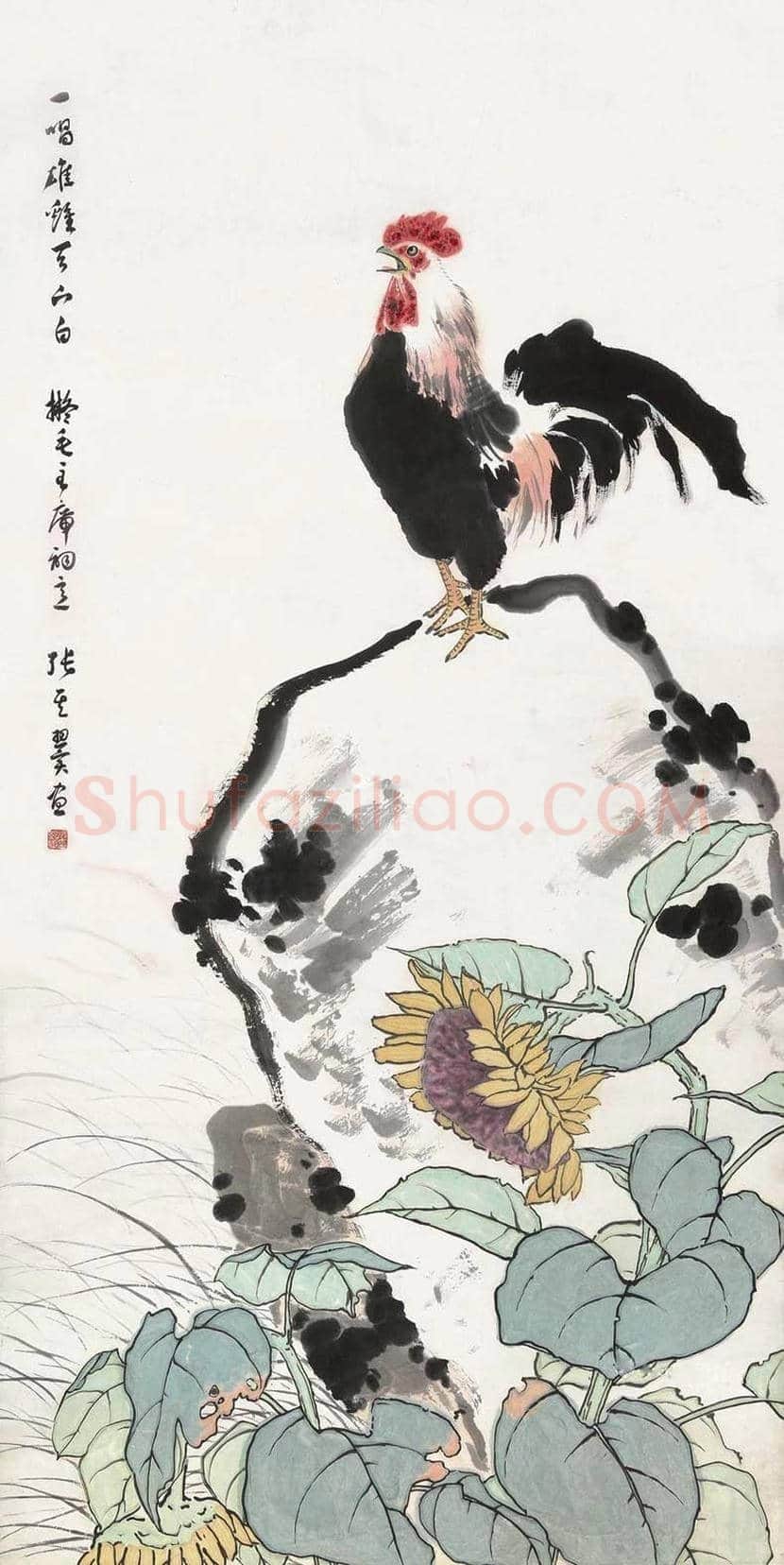 张其翼花鸟画作品欣赏 | 书画科普