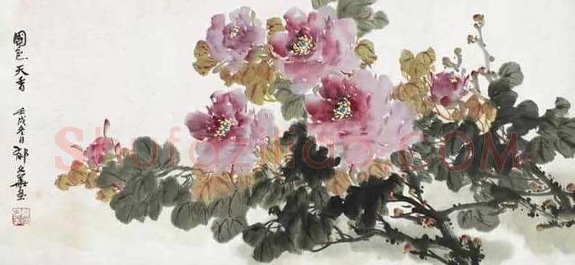 郁文华作品欣赏 | 书画资料