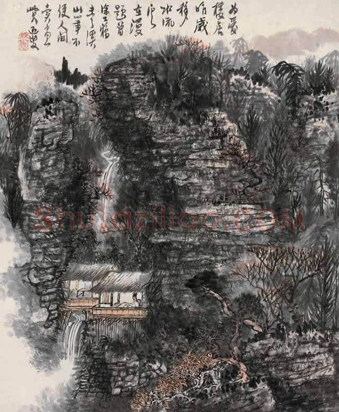 绘画奇人黄秋园作品欣赏(100幅) | 书画百科