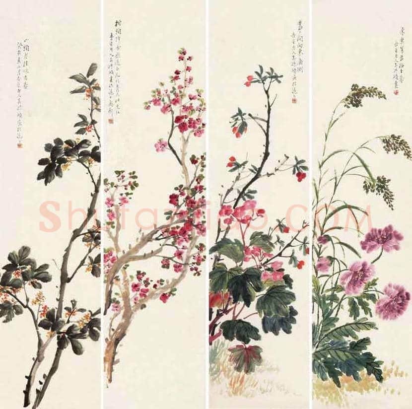 清末女画家吴淑娟作品欣赏 | 书画百科