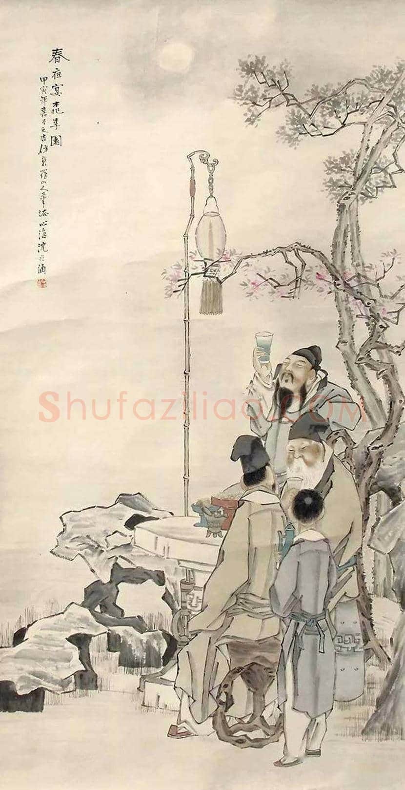 沈心海人物画作品欣赏 | 书画文摘