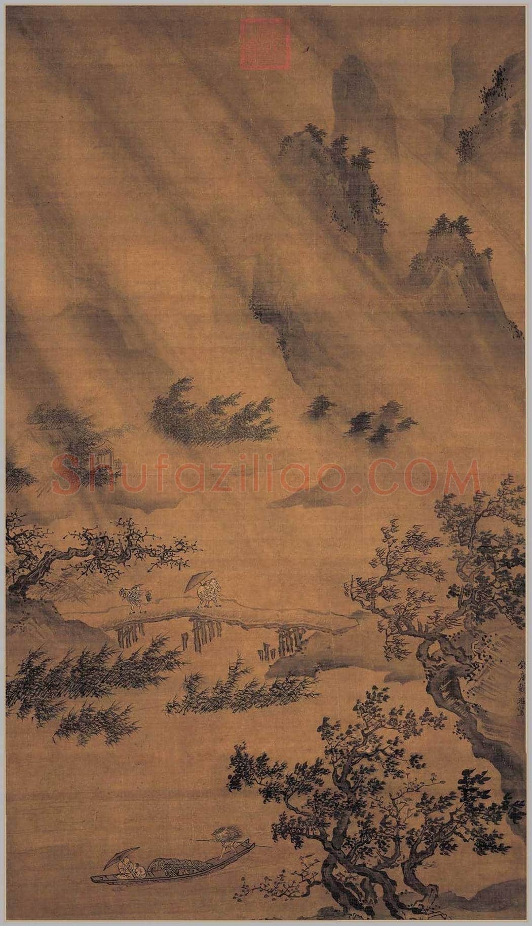 戴进作品高清大图欣赏 | 书画常识