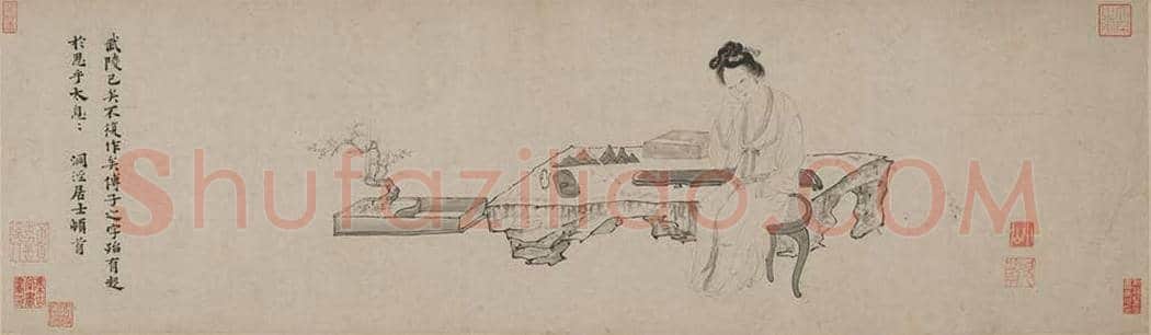 吴伟作品《武陵春图》欣赏 | 著名国画鉴赏