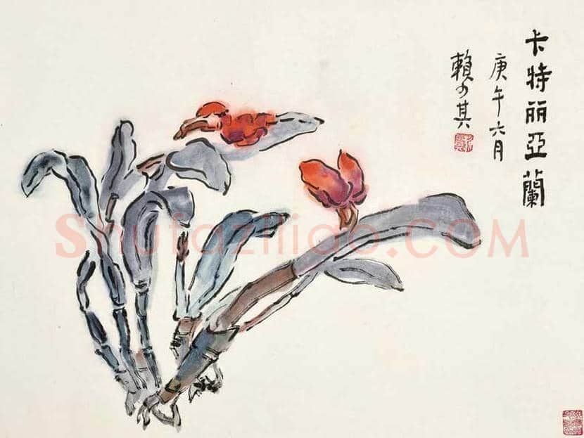赖少其花鸟画作品欣赏 | 书画学堂