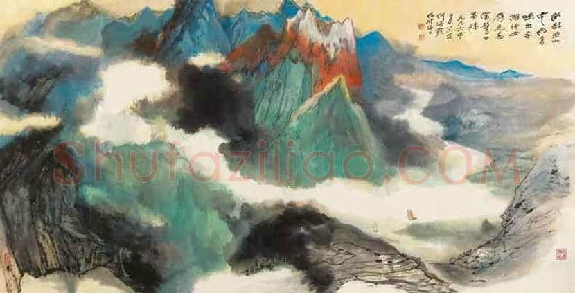 何海霞和张大千的异同之处 | 书画常识