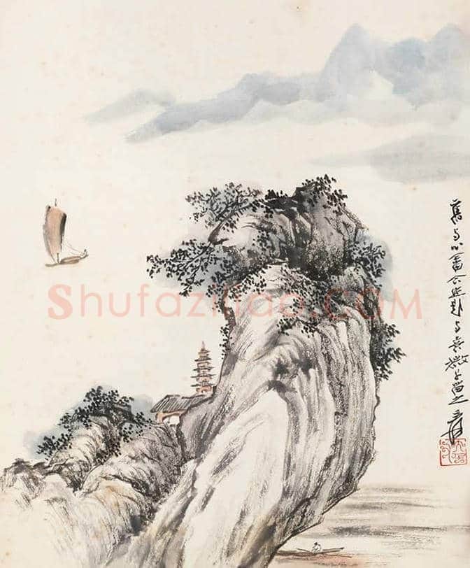 溥心畬画作欣赏 | 书画科普