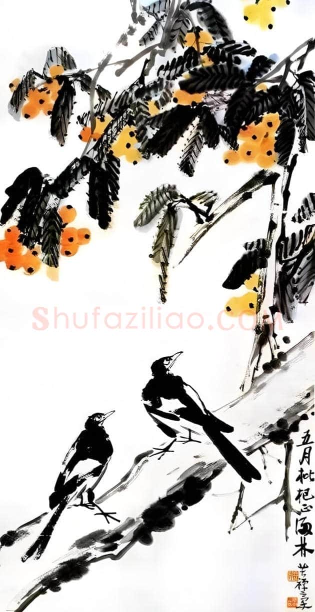 李苦禅作品欣赏【50幅高清大图】 | 书画百科