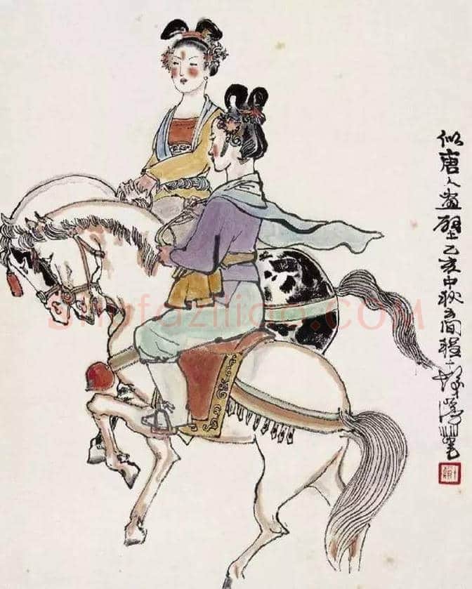 程十发最美人物画欣赏 | 书画知识