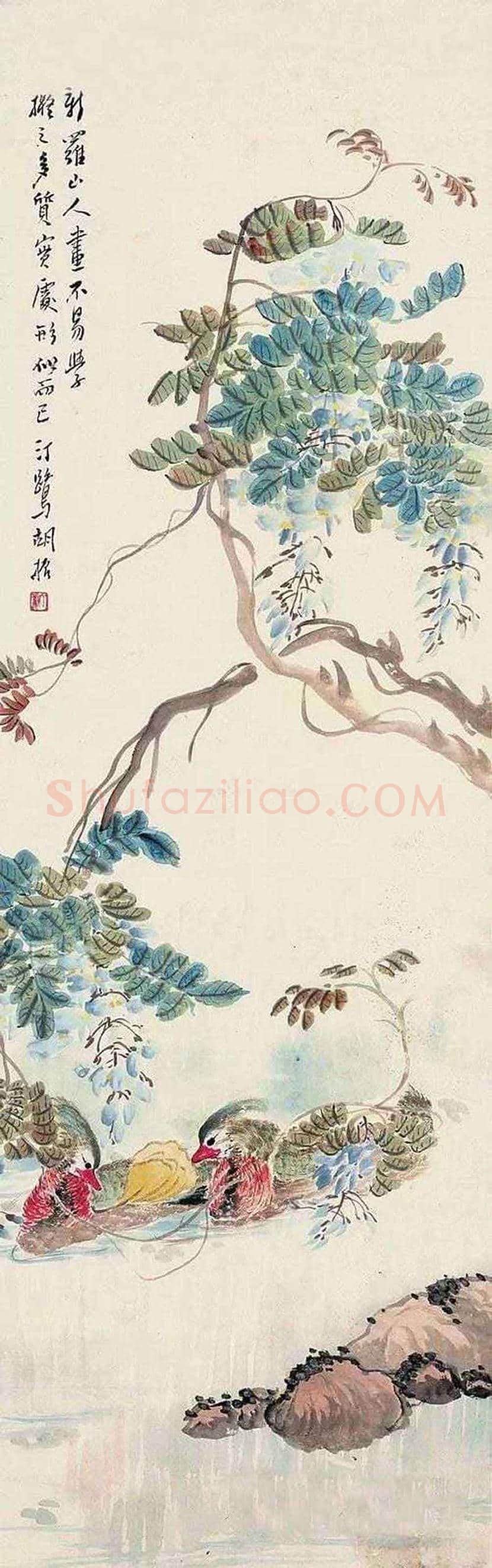 胡汀鹭作品欣赏 | 书画文摘