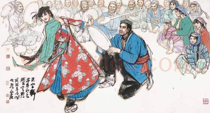 史国良新疆风情人物画拍卖情况 | 书画文摘