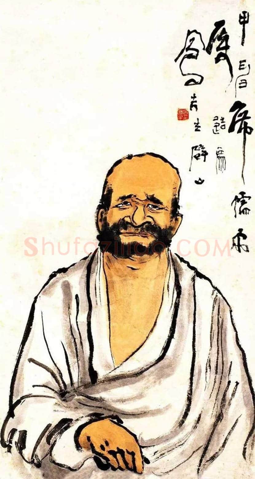 吕凤子人物画作品欣赏 | 书画百科
