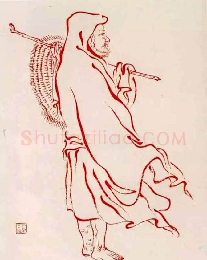 弘一法师罗汉图欣赏 | 书画科普