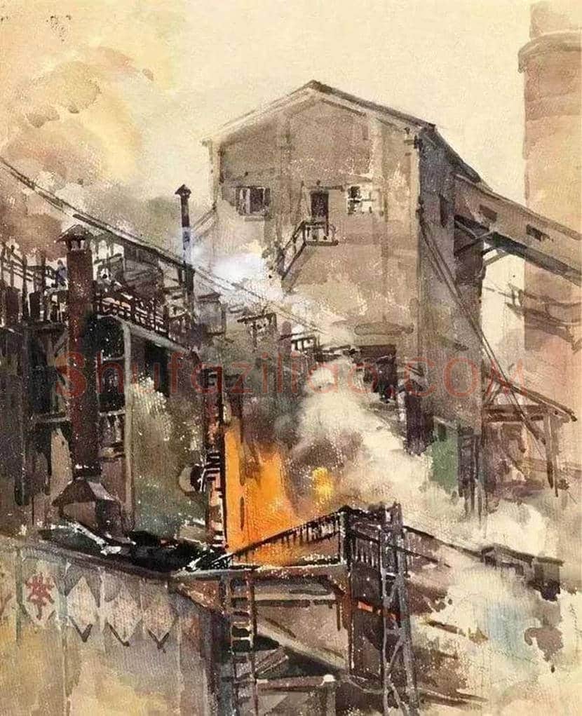 华宜玉水彩作品欣赏 | 书画讲解