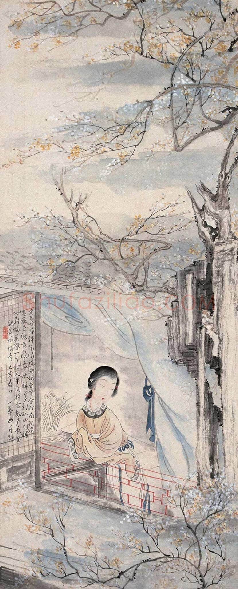 陈小翠人物作品欣赏 | 书画科普