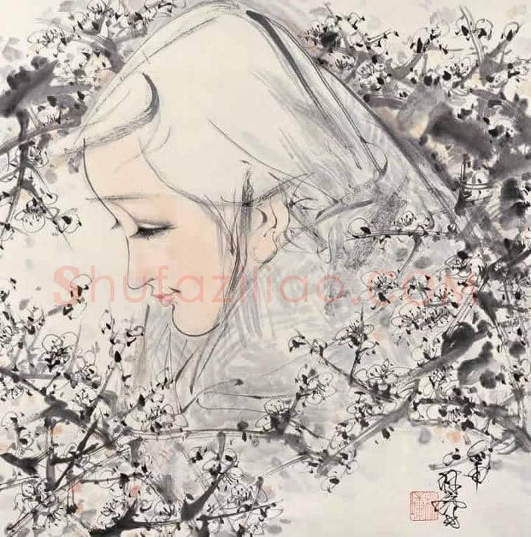林墉精品水墨人物作品欣赏 | 书画讲解