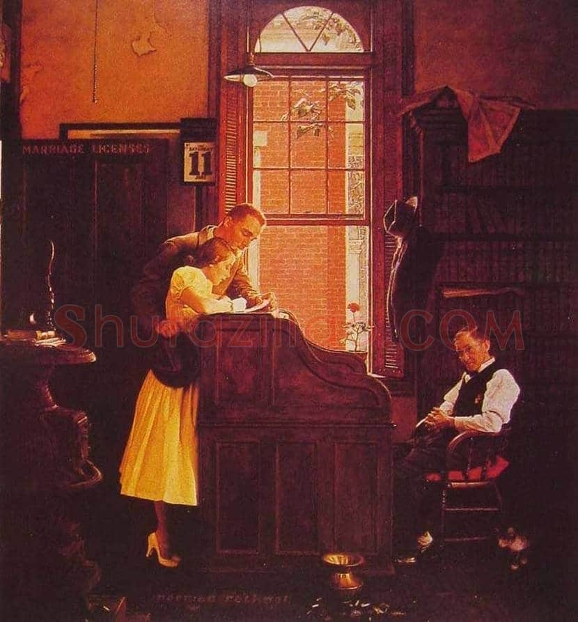 美国插画师|诺曼·洛克威尔作品欣赏 | 书画科普