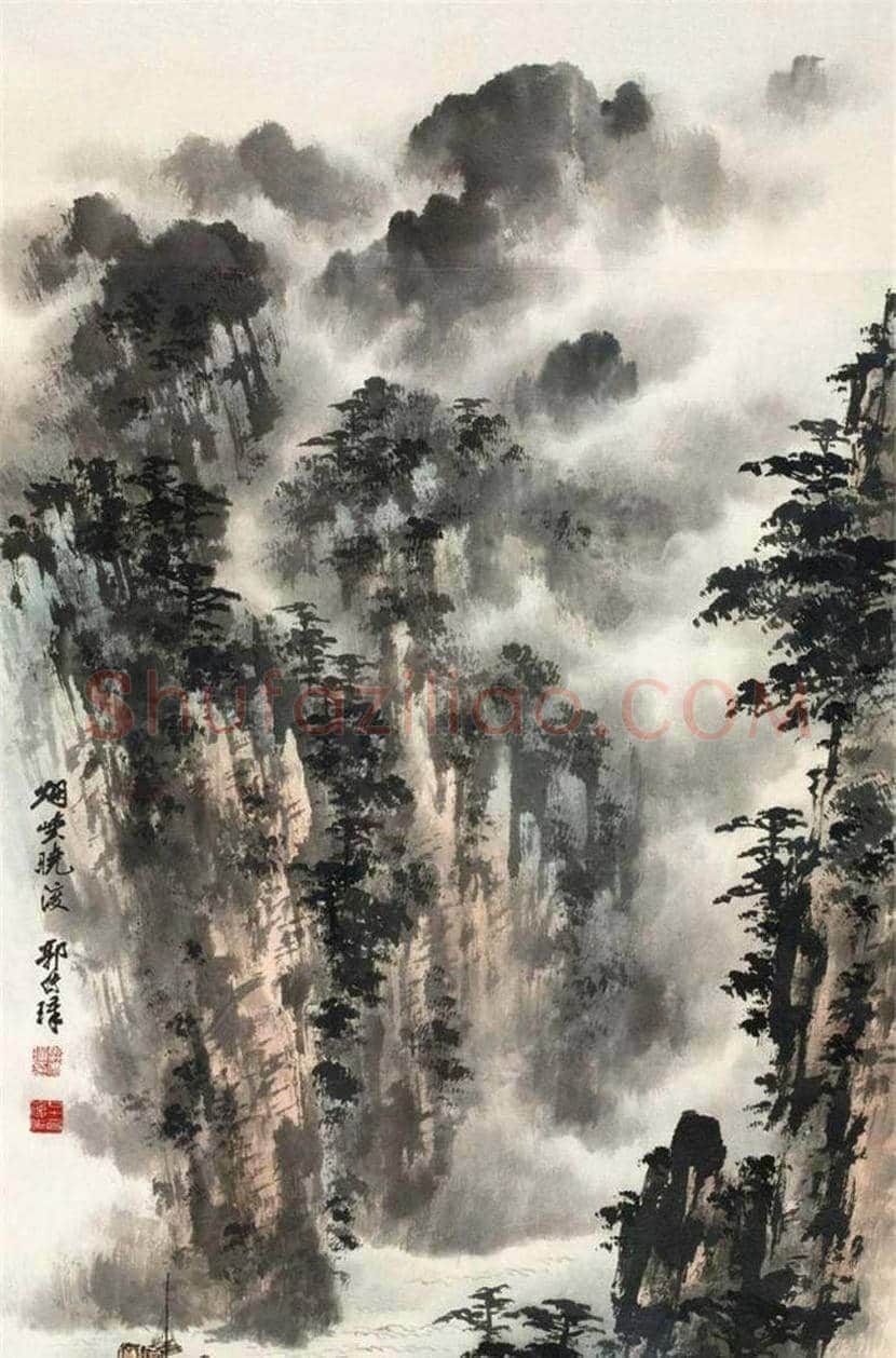 郭传璋山水画作品欣赏 | 书画常识