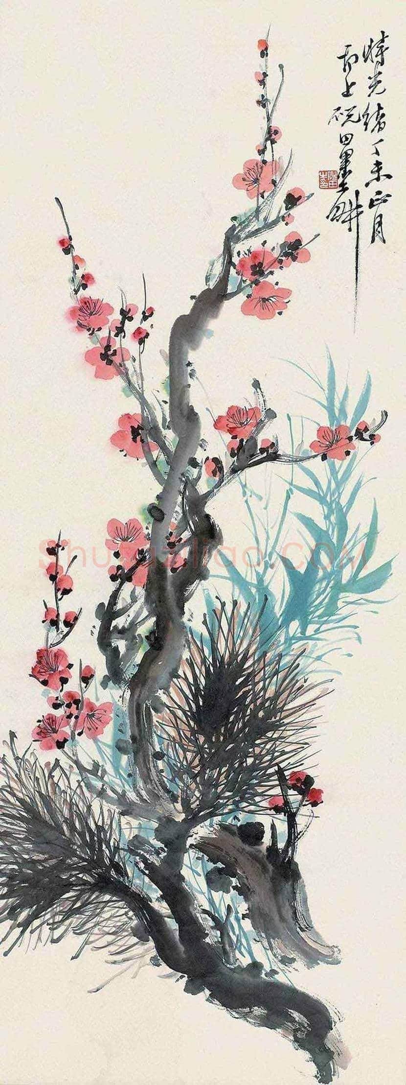晚清画家｜倪田作品欣赏 | 书画学堂