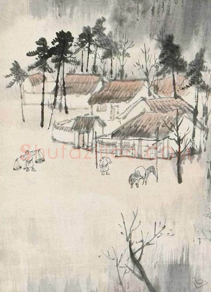 赵望云国画作品欣赏 | 书画常识