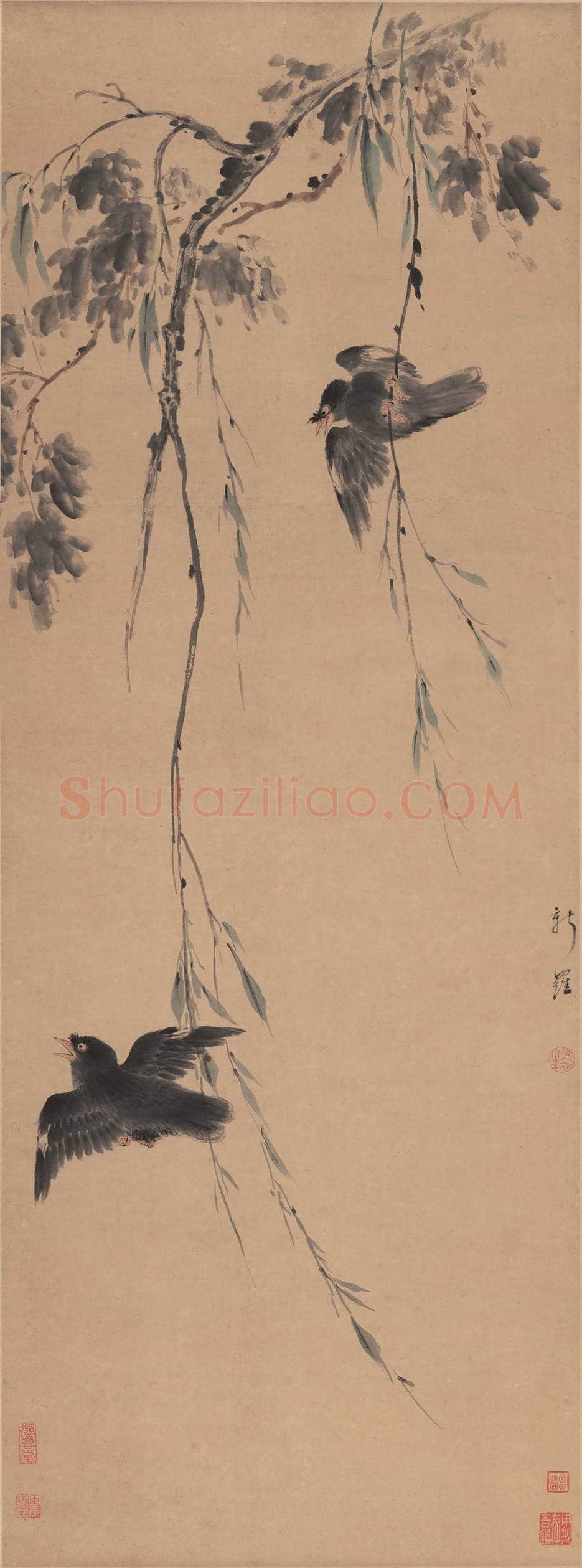 华岩作品高清大图 | 传世国画赏析