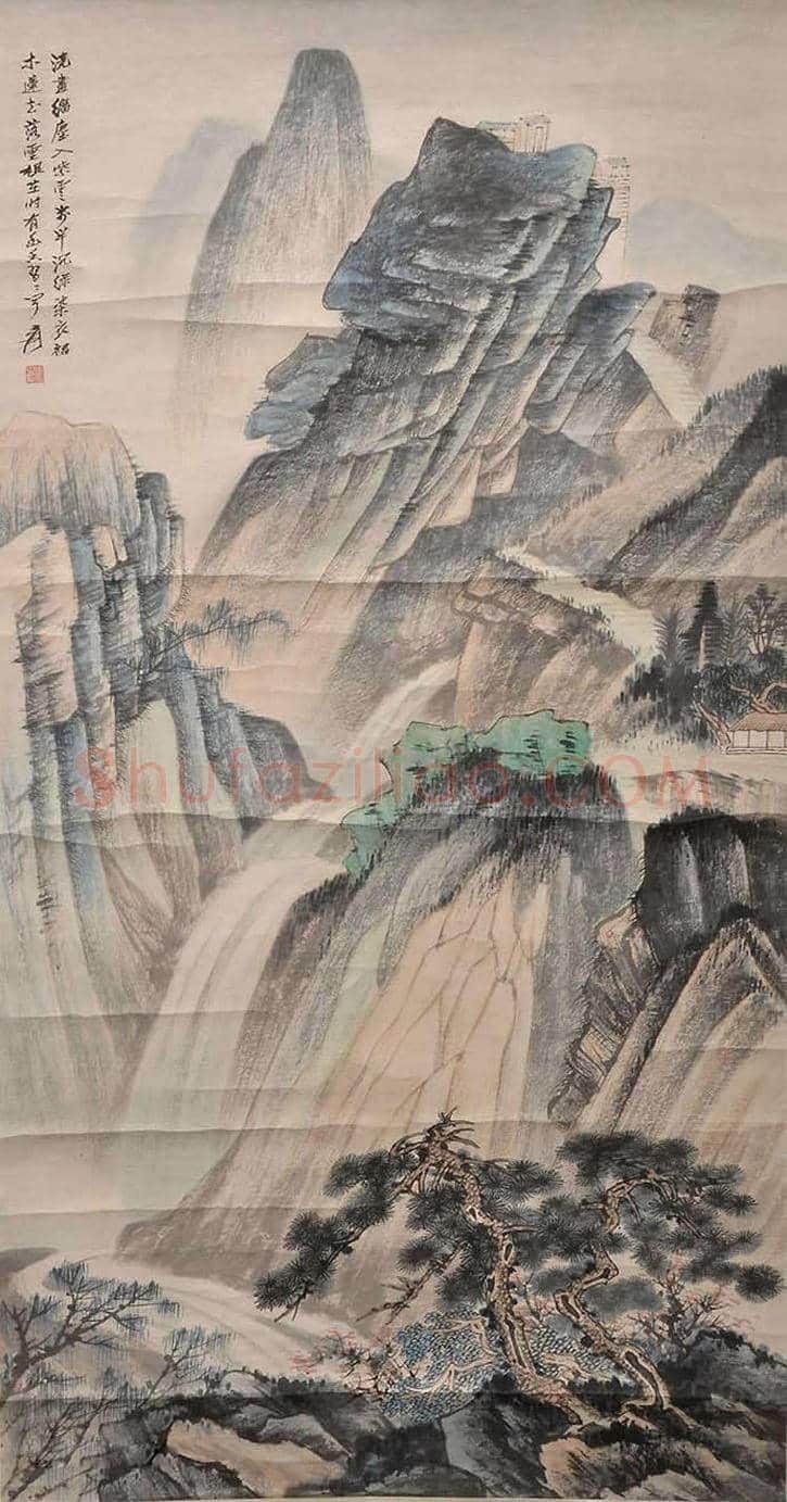 2018春拍张大千超千万的作品 | 书画百科